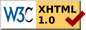 XHTML validation